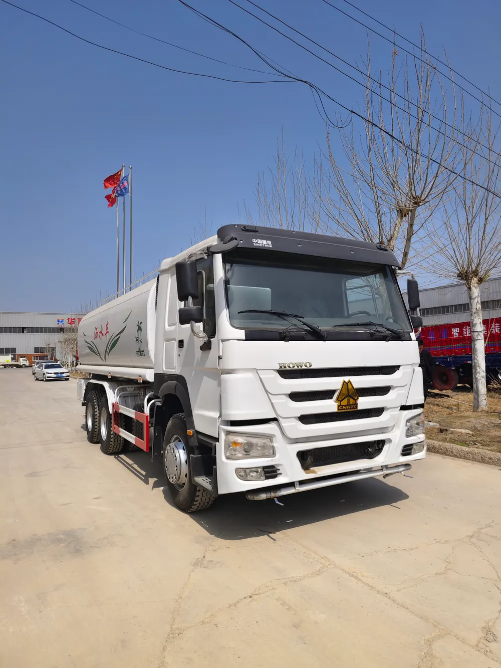 Howo 6×4 Water Sprinkler Truck, 371 HP