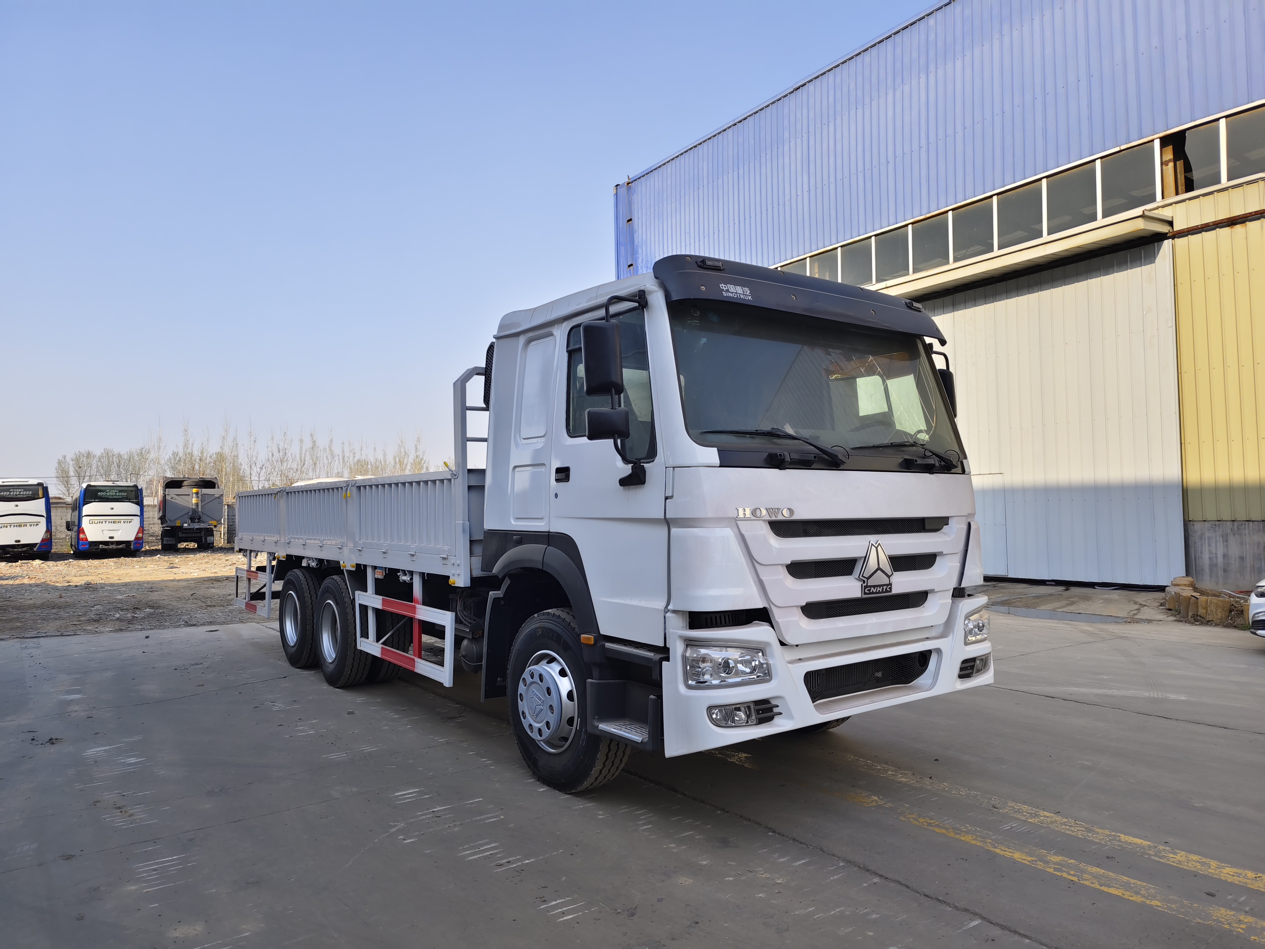 HOWO 6×4 Flatbed Cargo Truck