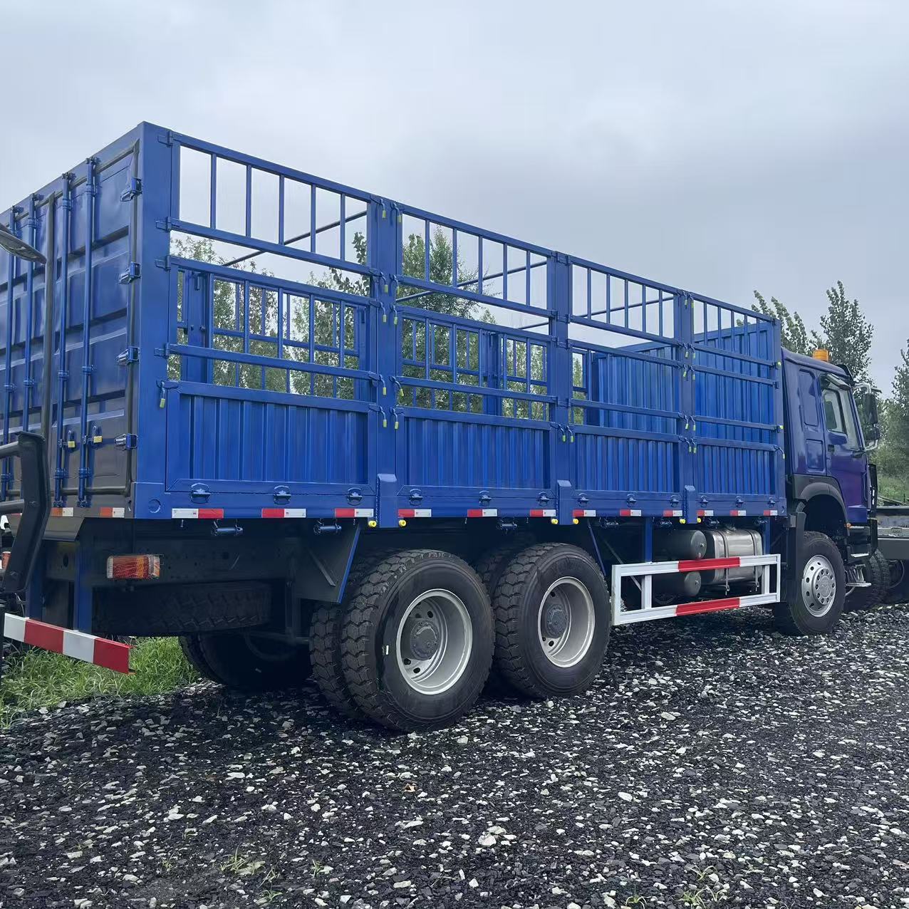 SINOTRUK HOWO 6×4 Stake Cargo Truck image 3